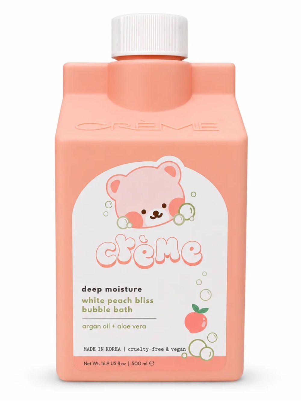 The Creme Shop Deep Moisture Bubble Bath - Peach Bliss